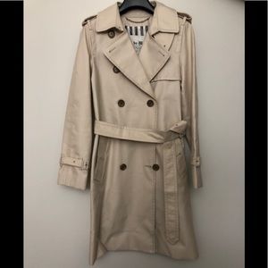 Coach luxury double breasted trench coat- like new